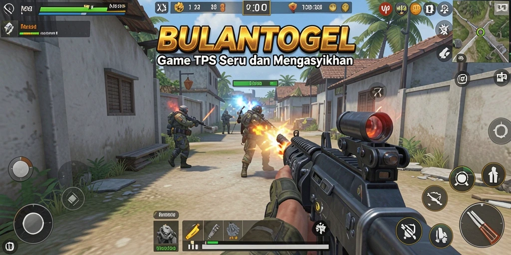 Tampilan menarik dari gameplay seru BULANTOGEL.