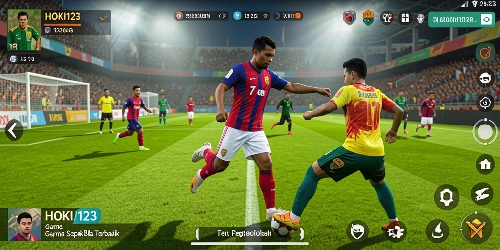 Tampilan gameplay HOKI123 yang memukau dan interaktif.