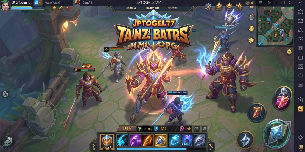 Tampilan screenshot gameplay JPTOGEL77 yang mengasyikkan dalam dunia MMORPG.