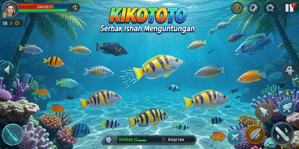 Tampilan menembak ikan yang seru di KIKOTOTO.