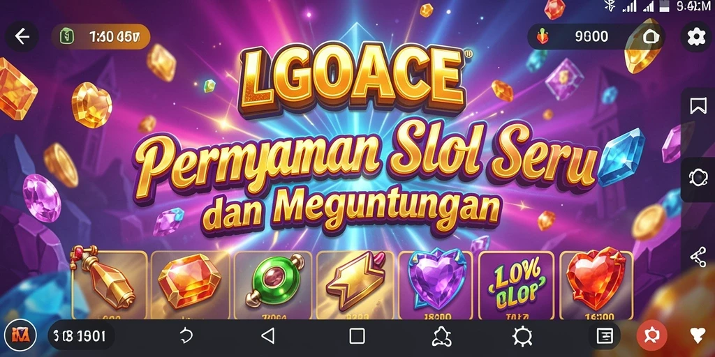Gameplay menarik LGOACE dengan tampilan Slot yang memukau.