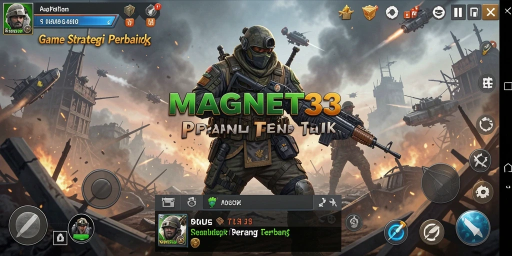 Tampilan gameplay MAGNET33 yang seru dan strategis.