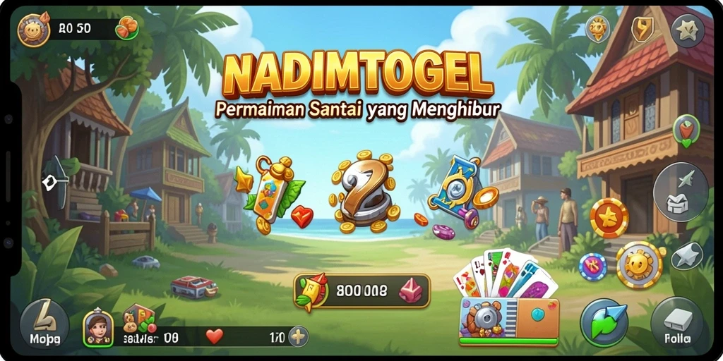 Tampilan menarik gameplay seru dari NADIMTOGEL.