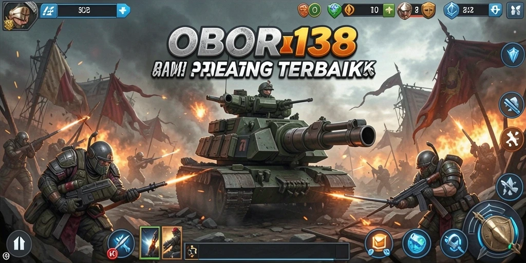 Tampilan gameplay yang mendebarkan dalam OBOR138 dengan strategi menghancurkan musuh.