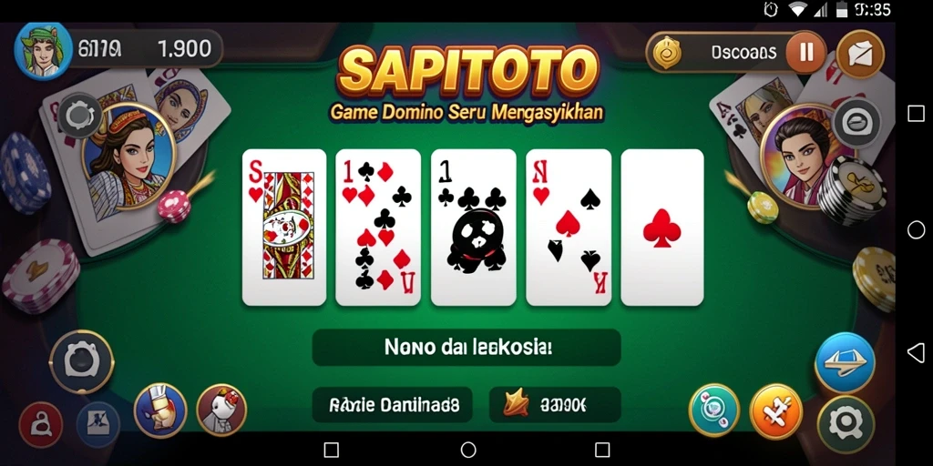 Tampilan gameplay seru dengan grafis berkualitas tinggi di SAPITOTO.