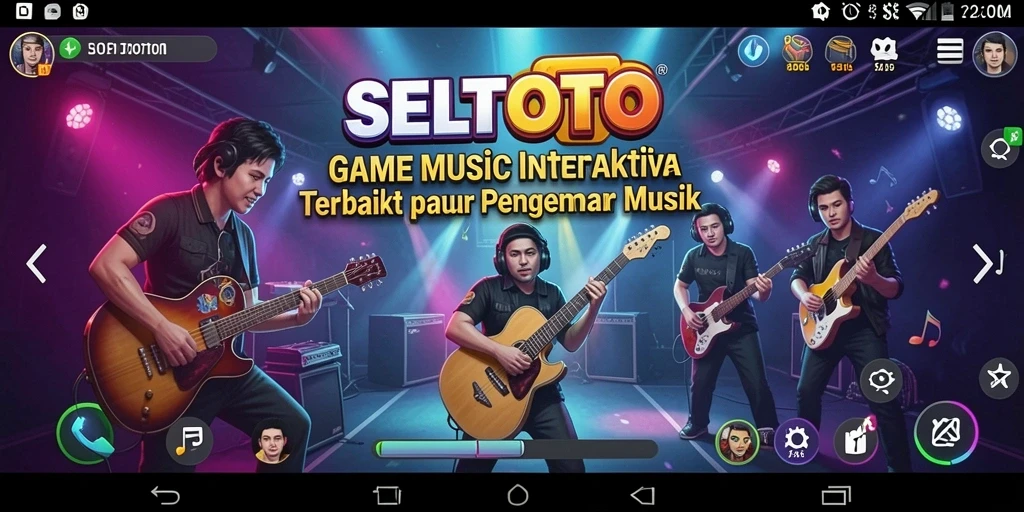 Tampilan menarik dari gameplay <strong>SELTOTO</strong> yang menguji keterampilan musik.