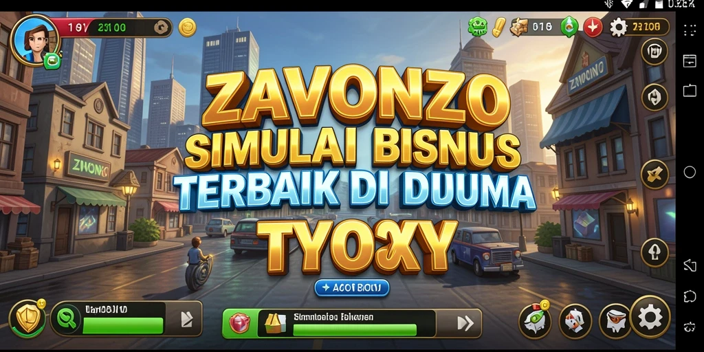 Tampilan permainan Tycoon yang menarik dan penuh strategi.